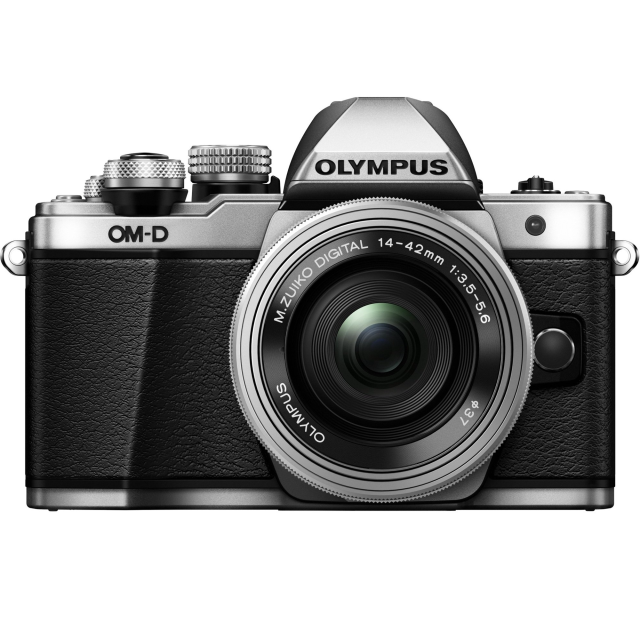 Olympus E-M10 Mark II + 14-42mm, silver